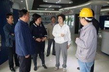 白銀市委書記蘇君來我公司調研指導企業經濟運行